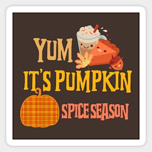 YUM Pumpkin Spice Season Magnet